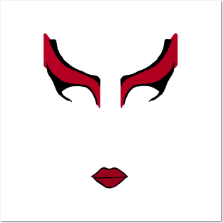 Kyoshi Warrior Makeup Posters and Art